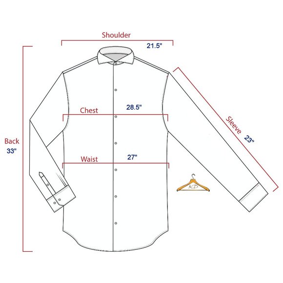 Damon Dri-Tech Dress Shirt Size 18-32/33 Pastel Orange Oxford Cloth - Picture 6 of 6